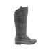 Manolo Blahnik Boots: Gray Shoes - Women's Size 39