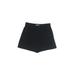Vince. Shorts: Black Print Bottoms - Women's Size 6 - Dark Wash