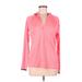 Under Armour Pullover Hoodie: Pink Marled Tops - Women's Size Medium