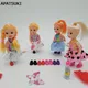 10pairs Cute Shoes For Kelly Doll Shoes For Barbie's Sister Little Kelly Baby Doll 3.5'' 1/12 Mini
