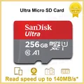 SanDisk Ultra MicroSDXC UHS-I Memory Card C10 U1 Full HD A1 64G 128G 256G 512G max to 140MB/s Micro
