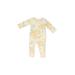 Burt's Bees Baby Short Sleeve Outfit: Yellow Tops - Size 0-3 Month