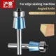 HUHAO Chamfer Router Bit Wood 1/4 Inch Shank Bevel Edge Forming Router Bit with Bearing Tungsten