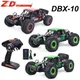 Zd racing racket DBX-10 1/10 rc auto wüsten lkw 4wd rtr fernbedienung rahmen off road buggy