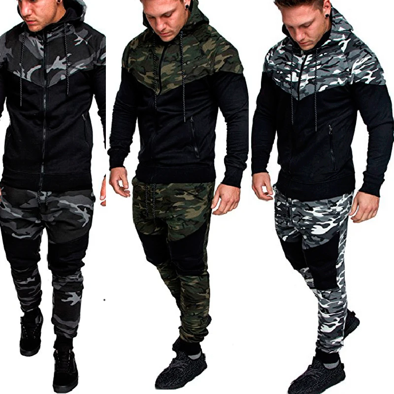 2023 neue Frühling Und Herbst Camouflage Anzüge Outdoor Sport Overalls Tragen-beständig Overalls Arbeits Versicherung Set Image