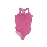 Lands' End One Piece Swimsuit: Pink Sporting & Activewear - Kids Girl's Size 16