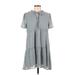 Altar'd State Casual Dress - A-Line: Gray Dresses - Women's Size Medium