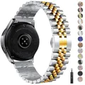 22mm Metall armband für Huawei Uhr 4/3/GT4-3-2 Pro/Amazfit GTR 4/Stratos 3 Edelstahl Armband Samsung