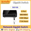 Tenda Gigabit Schalter Schnelle Desktop Switch Netzwerk 5/8/16 Port 100Mbps/100 0Mbps Ethernet