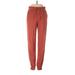 MWL by Madewell Sweatpants - High Rise: Red Activewear - Women's Size 2X-Small