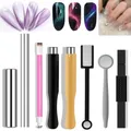 10pcs Nail Art Magnet stick set 9d Cat Magnetic gel Nail gel polissage effet de ligne stylo