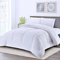 Couette Chaude 600g 240x220cm Ultra gonflant Douceur extrême EL-300 BLANC