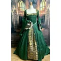 Robe de Bal Anne Boleyn Costume de Reine Tudor Tenue de Reine Elizabeth Jupe King Henry