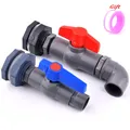 1 ensemble de 1 / 2 "3 / 4" 1 "PVC Aquarium Aquarium Aquarium Aquarium drain joint Composite outil