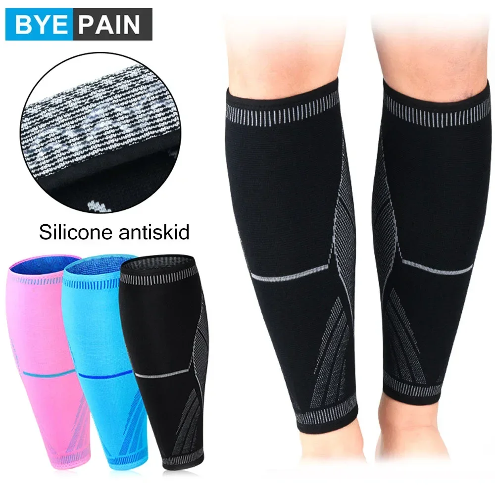 Manchon de compression de mollet de sport professionnel, support de jambe pour la course, le cyclisme, l'entraînement, le football, le basket-ball, 1PC