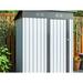 Creationstry 5 X 3 Ft Outdoor Storage Shed, Metal Garden Shed w/ Lockable Doors, Tool Storage Shed | Wayfair JJ-24030048