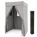 EAGLE PEAK 4" W x 4" D Steel Pop-Up Canopy Portable Privacy Dressing Room Metal/Steel/Soft-top in Gray | 6.9 H x 4 W x 4 D in | Wayfair