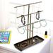 Latitude Run® 3 Tier Metal Jewelry Stand Metal in Yellow | Wayfair 10E2BB34ABC340A2A805F32B4243A83F