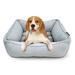 Tucker Murphy Pet™ Celestial Cuddler - Ultra-plush, Comfort Printed Pet Bed For Dogs & Cats - Cozy, Durable | 7 H x 20 W x 16 D in | Wayfair