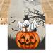 The Holiday Aisle® Halloween Table Runner 72 Inches Long Halloween Decorations Indoor Halloween Pumpkin Table Runner For Home Parties Décor | Wayfair