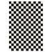 Black Area Rug - Latitude Run® Modern Checkered Area Rug 2X3 Stain Resistant Hallway Carpet | Wayfair 6972060FC3C94D7B96956F67B6888DB4