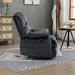 Latitude Run® Large Fabric Manual Recliner Chair in Brown | 41.75 H x 40 W x 38.5 D in | Wayfair 9442B65EF05A45588ACC8B4C3BA48F7F