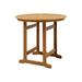 Red Barrel Studio® Edher Round 47.24" Outdoor Restaurant Bar Table in Brown | 42.13 H x 47.24 W x 47.24 D in | Wayfair