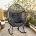 Dakota Fields Conahan Wicker Outdoor Rocker Chair | 59.1 H x 37.4 W x 39.8 D in | Wayfair 0C2D1CC6F8214E43AA81676F7A1D39A1