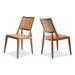 WONERD 33.86" Cherry Solid back side ChairSet of 2 | Wayfair Diningchairs20240322AABB744224677846WO