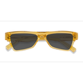 Male s horn Crystal Yellow Acetate Prescription sunglasses - Eyebuydirect s Zizi