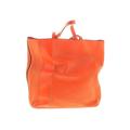 Reed Krakoff Leather Tote Bag: Orange Print Bags