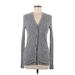 Athleta Cardigan Sweater: Gray Sweaters & Sweatshirts - Women's Size Medium