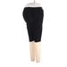 Athletic Shorts: Black Activewear - Women's Size Large Maternity