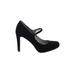 Banana Republic Heels: Pumps Stilleto Cocktail Black Solid Shoes - Women's Size 6 - Round Toe