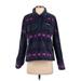 Columbia Fleece Jacket: Short Purple Jackets & Outerwear - Women's Size Medium