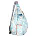 KAVU Rope Bag - Sling Pack for Hiking Camping and Commuting - Ink Burst