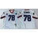 Mens Buffalo B.Smith #78 Vintage Football Jersey White