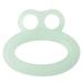 Grip Strength Trainer Ring TPR Rubber Kids Hand Forearm Strengthener for Rehabilitation Training Semi Transparent Light Blue