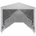 Irfora parcel Canopy With 8 Mesh Waterproof Canopy Sun Shade Tent With Adjustable Mesh Sidewalls Steel Frame Canopy Manual Party X 9.8 Sidewalls 19.7 X Marquee ShelterChusui