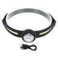 Outdoor LED Headlamp USB Charging 270 Degree COB Floodlight IPX4 Waterproof LED Head Light with Red Light for Night