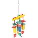 Parrot Chewing Plaything Hanging Bird Toy Parrot Toy Birdcage Colorful Chewable Toy