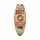 Summer Beach Ocean Theme Leisure Decoration Surfboard Wood Plaque Bar Home Wall Vintage Decoration Wood Plaque