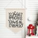 Brenberke Hanging Wall Canvas Banner And Wall Decor Alphabet Hanging Wall Canvas Banner For Baby Nursery Teen And Kids Room