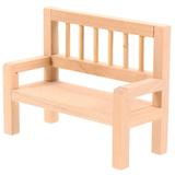 Mini Furniture for Doll House Wooden Miniature Moses Basket Covers Accessories Stool