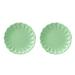 Miniature Food and Play Dish Kitchen Accessories Toy Resin Plates Dishes Child Model 2 Pcs