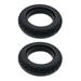 2Pcs 10X2.5 Black Solid Tire for Electric Scooter Folding E-Bike Widened Tyre Rubber Non-Inflation Electric Scooter Tire