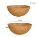 2pcs Flower Basket Coir Mat Liners for Hanging Basket Coconuts Flowerpot Liners Replacement Plant Pot Liners Flower Pot Liners Plant Pot MATA Coconuts Plant Pot Cushions