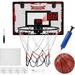 Indoor Wall Basketball Basketball Hoop for Bedroom Basketball Hoop for Kids and Adults Pump and Complete Accessories B