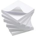 White Sticky Notes 5 Pads 3 X 3 Inch 50 Sheets/Pad Self-Stick Notes Pads Easy Post Notes for Office School Home (White)