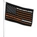 American Flag Fight Multiple Sclerosis Awareness Flag | 2x3 Ft | Double-Sided Printing Three Layers Of Thickened Fabric 2x3 Foot Indoor/Outdoor Decorative Banner National Flag